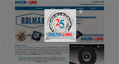 Desktop Screenshot of deltalink.com.br